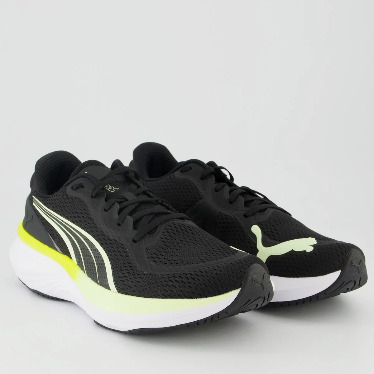 Tênis Puma Scend Pro 2 Preto e Verde Preto 2