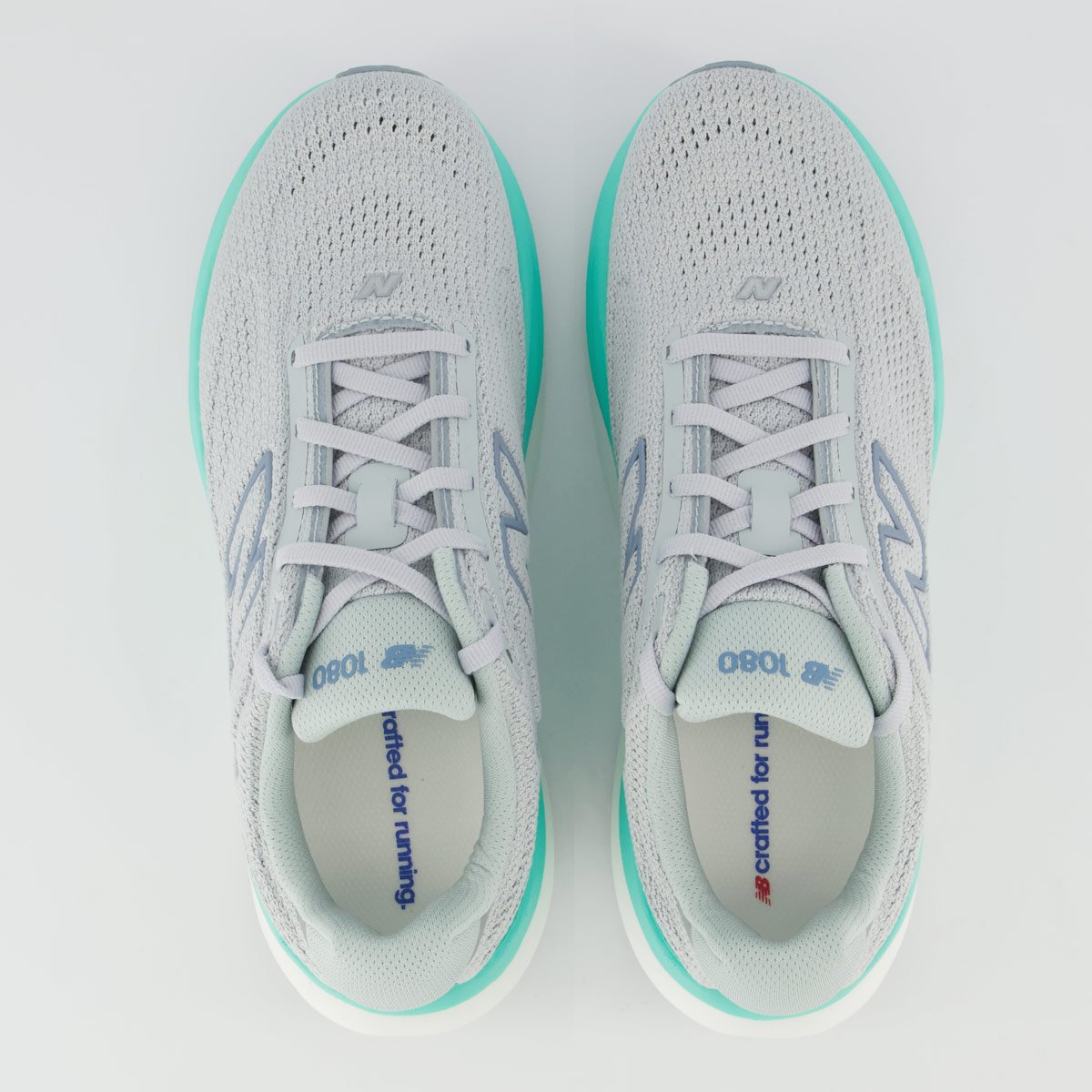 Tênis New Balance Infinion 1080 V15 Feminino Cinza e Verde Claro Cinza 4