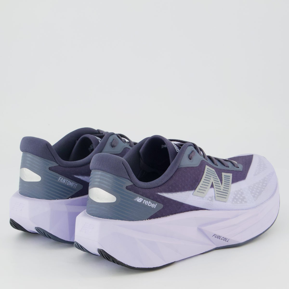 Tênis New Balance Fuelcell Rebel V5 Feminino Lilás e Cinza Cinza 3