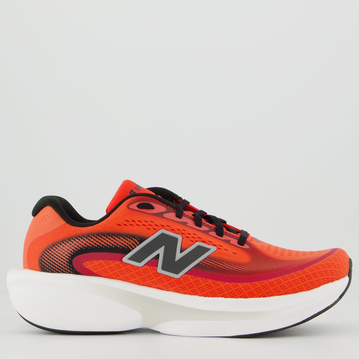 Tênis New Balance Fresh Foam Ellipse Vermelho e Preto Preto 1