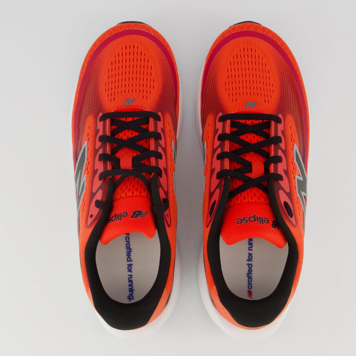 Tênis New Balance Fresh Foam Ellipse Vermelho e Preto Preto 4