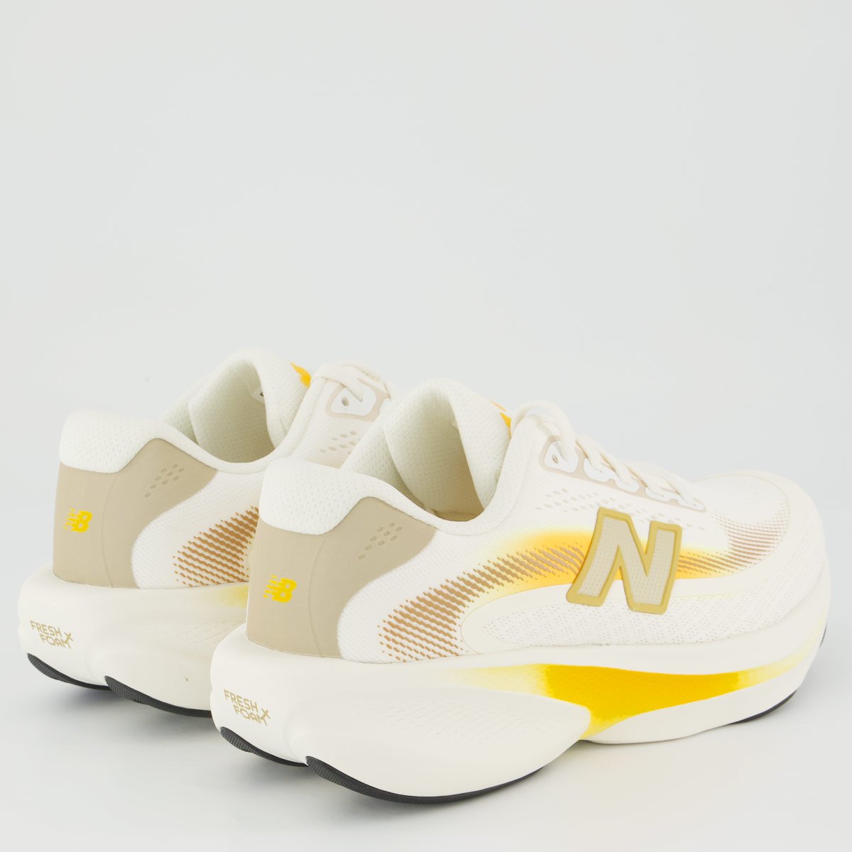 Tênis New Balance Fresh Foam Ellipse Feminino Branco Branco 3