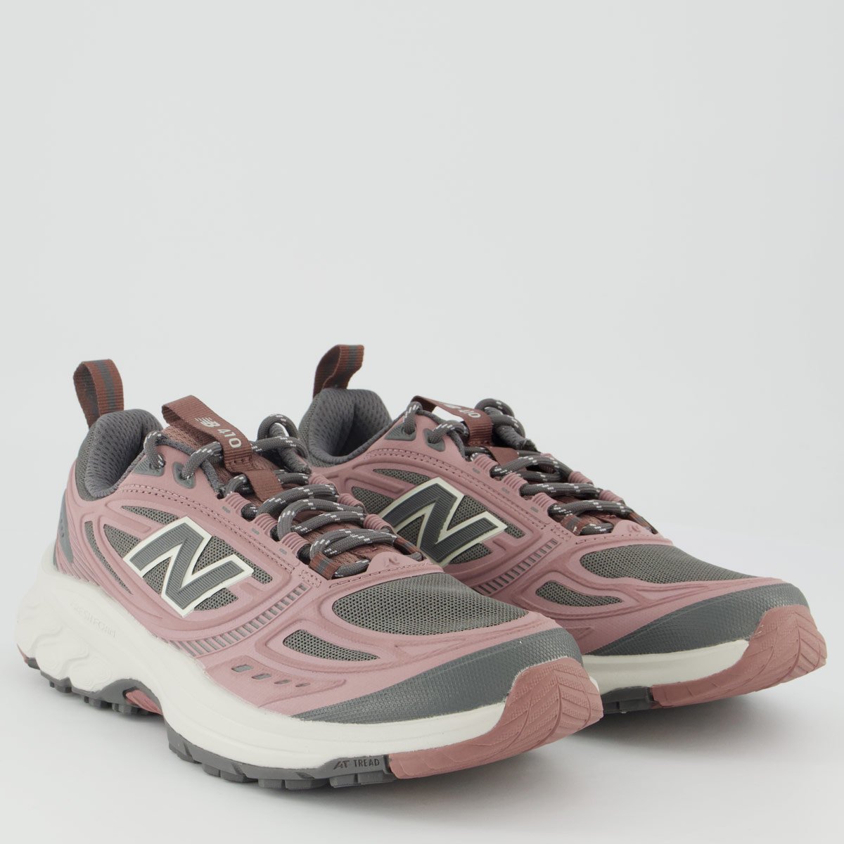 Tênis New Balance Fresh Foam 410 V9 Feminino Bordô e Branco Branco 2