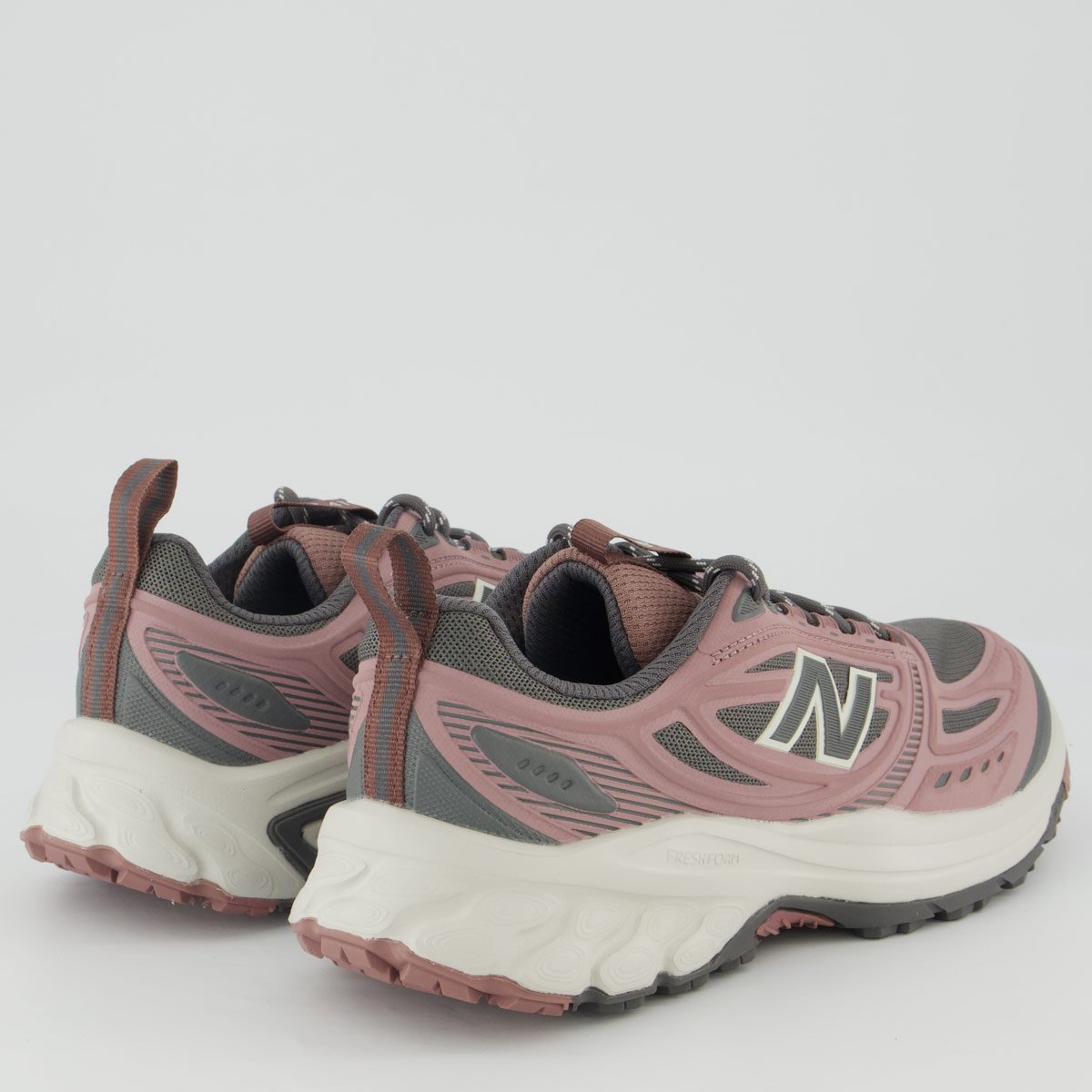 Tênis New Balance Fresh Foam 410 V9 Feminino Bordô e Branco Branco 3