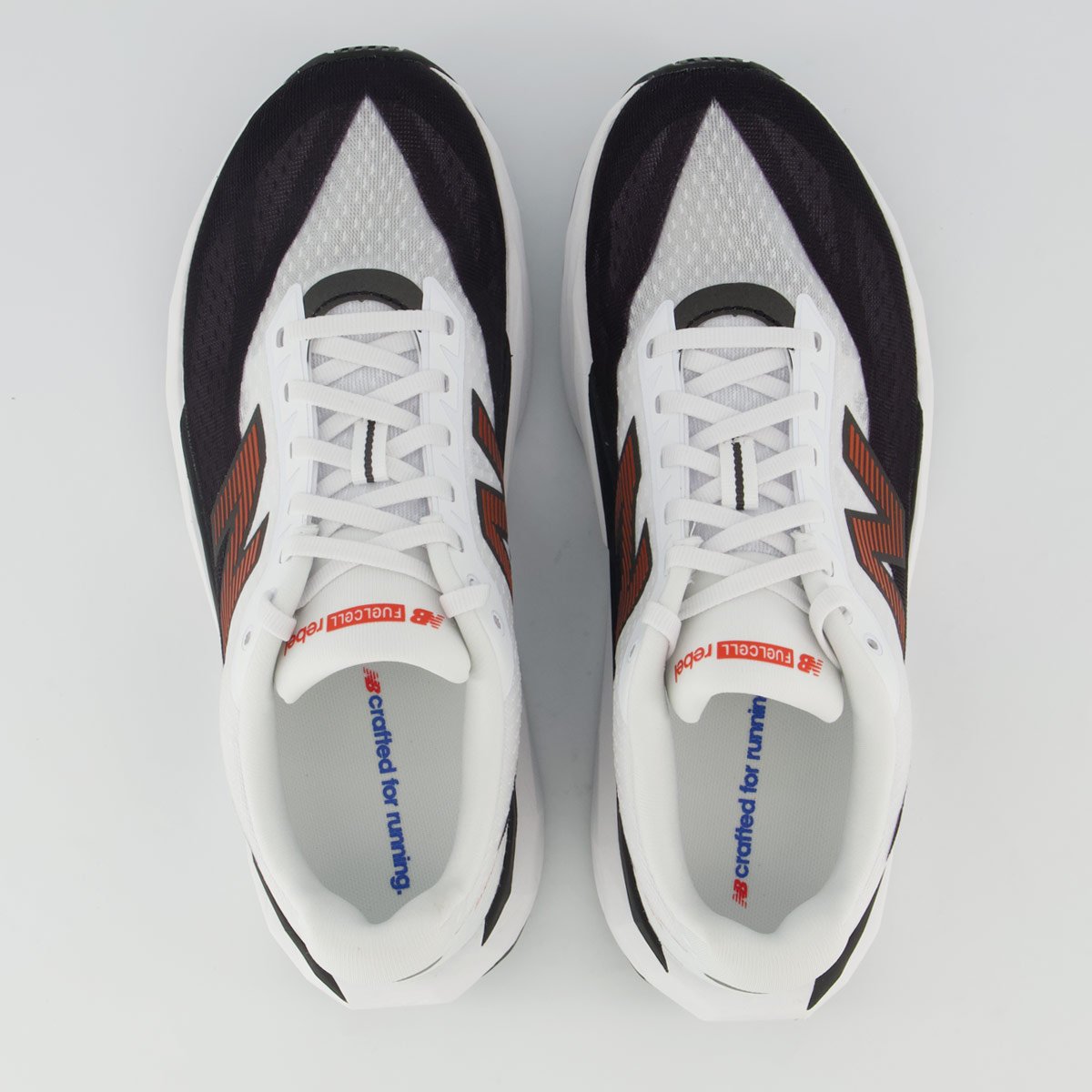 Tênis New Balance Fuelcell Rebel V5 M Branco e Preto Preto 4