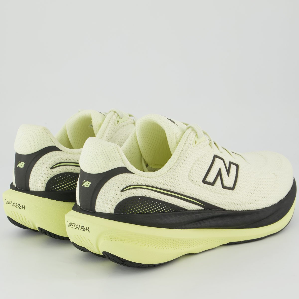 Tênis New Balance Infinion 1080 V15 Verde Claro e Preto Preto 3
