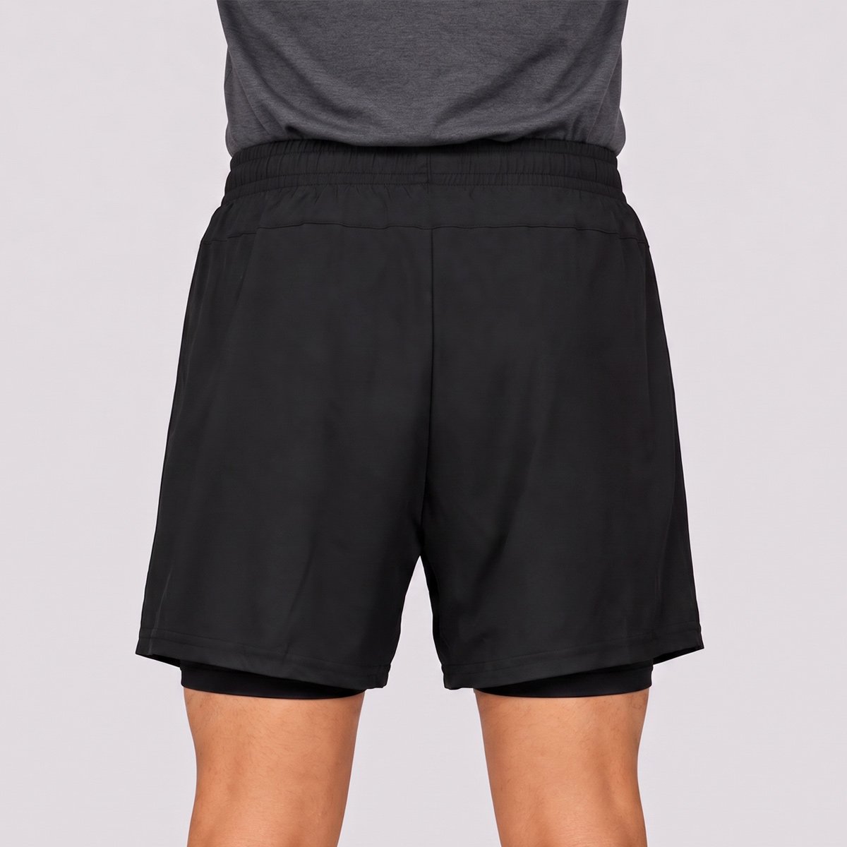 Shorts New Balance Sports Essentials 5 NB Preto Preto 3