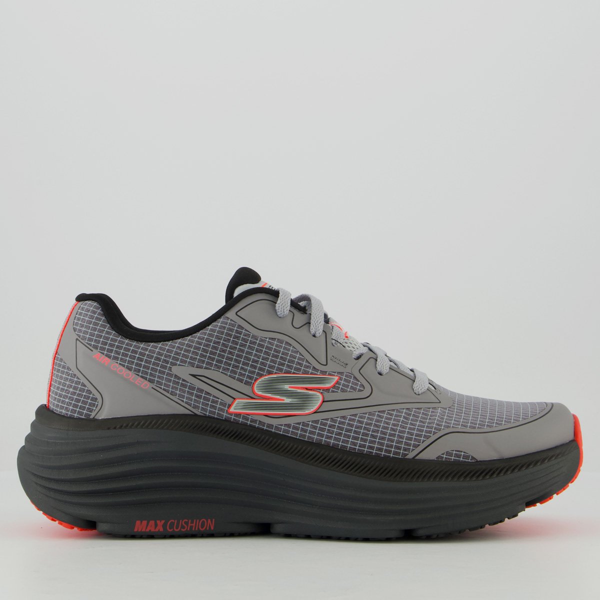 Tênis Skechers Max Cushioning Endeavour Cinza Escuro Cinza 1