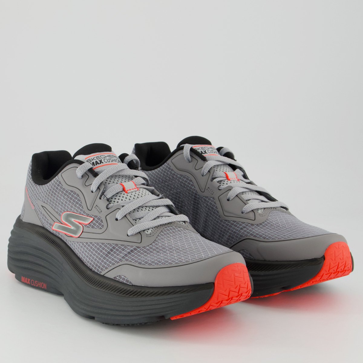 Tênis Skechers Max Cushioning Endeavour Cinza Escuro Cinza 2
