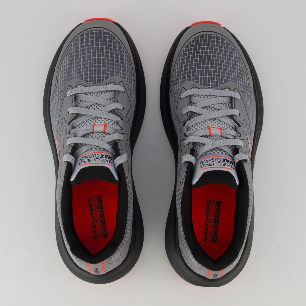 Tênis Skechers Max Cushioning Endeavour Cinza Escuro Cinza 4