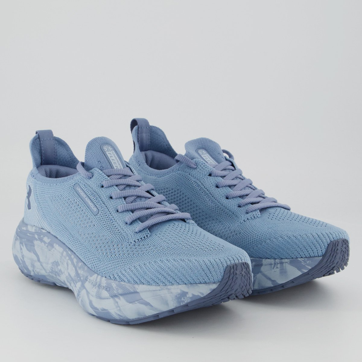 Tênis Under Armour Charged Fleek Feminino Azul Azul 2