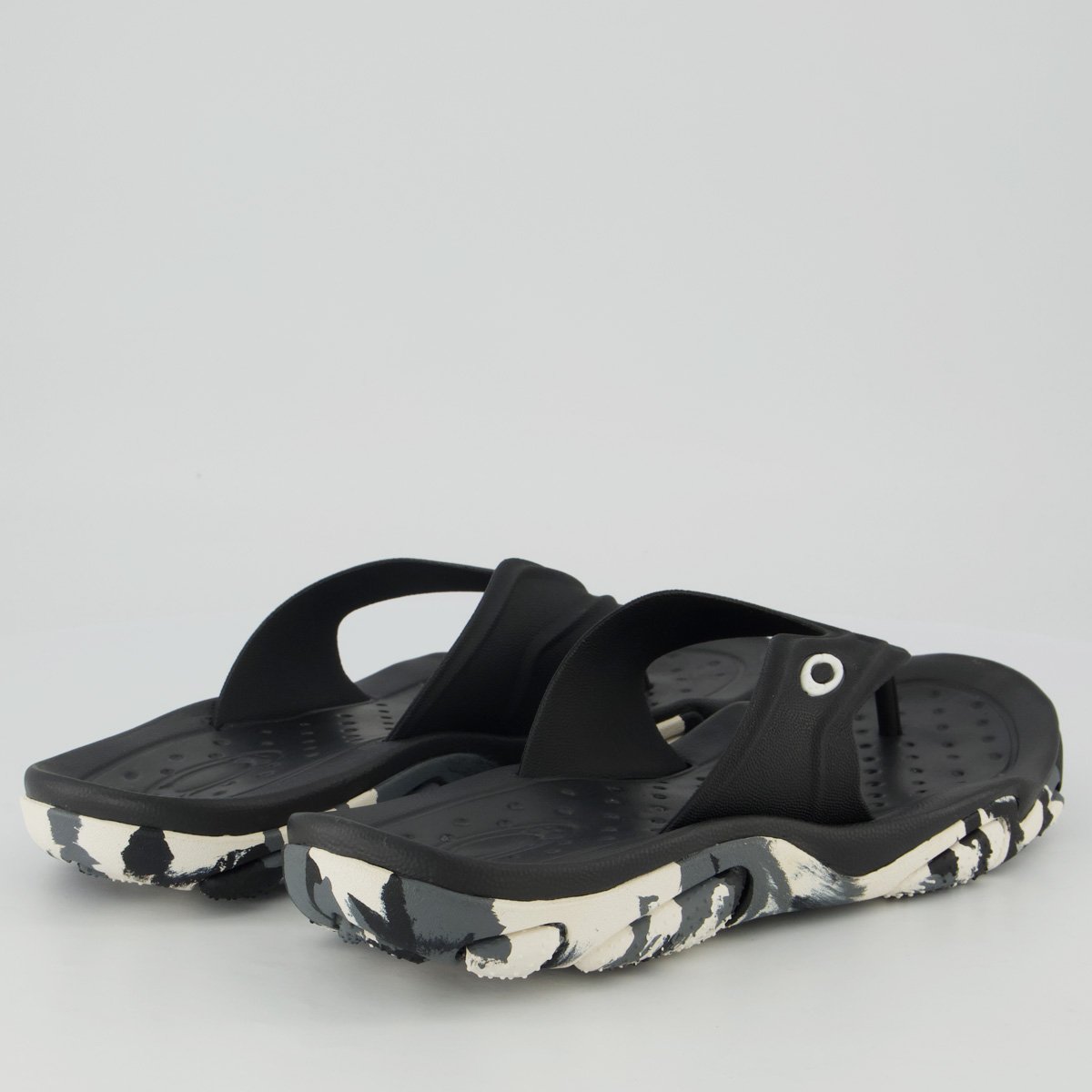 Chinelo Oakley Titan Camo Preto Preto 4