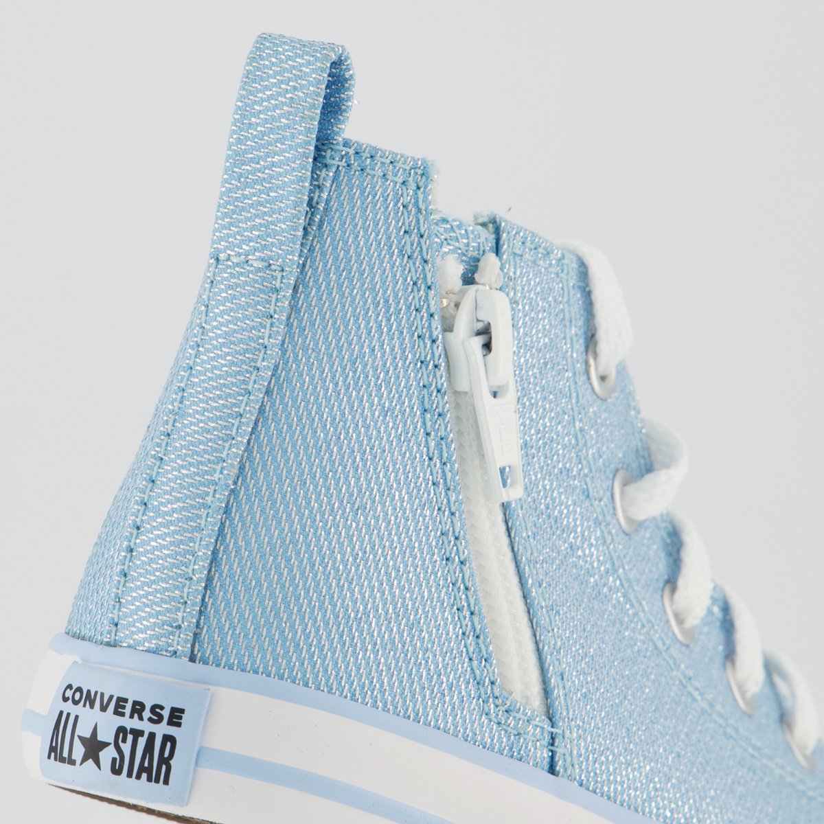 Tênis Converse All Star Chuck Taylor Side Cano Alto Infantil Azul Azul 6