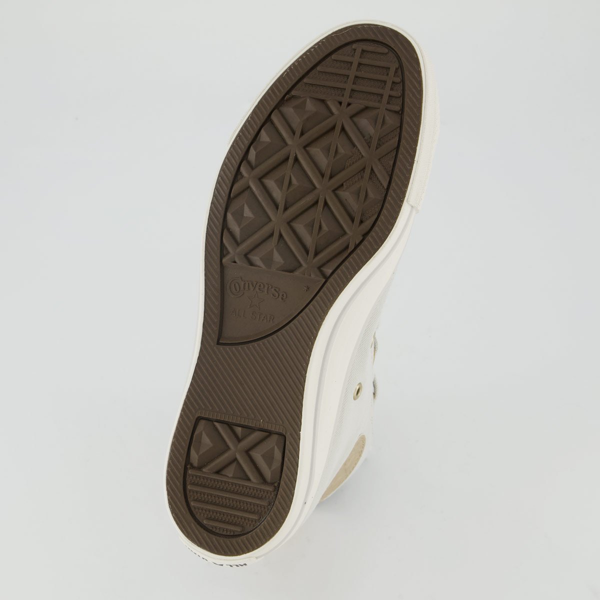 Tênis Converse All Star Chuck Taylor Cano Alto Feminino Cinza Cinza 5