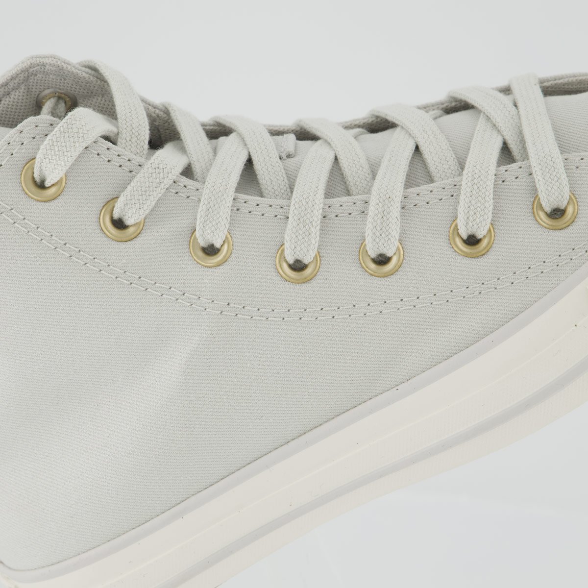 Tênis Converse All Star Chuck Taylor Cano Alto Feminino Cinza Cinza 7