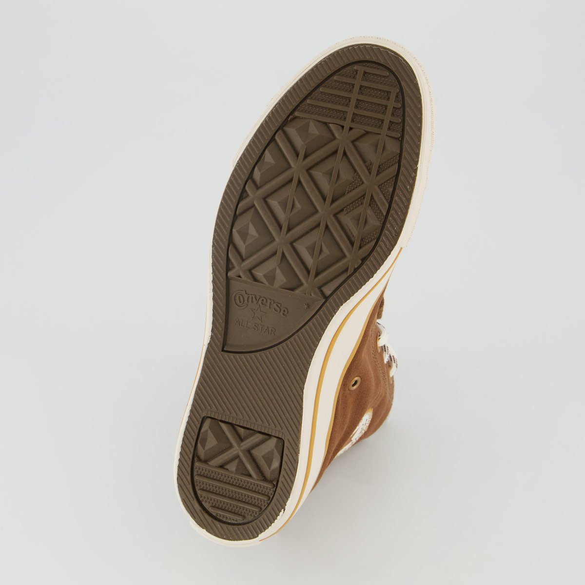 Tênis Converse All Star Chuck Taylor Cano Alto Feminino Marrom Marrom 5