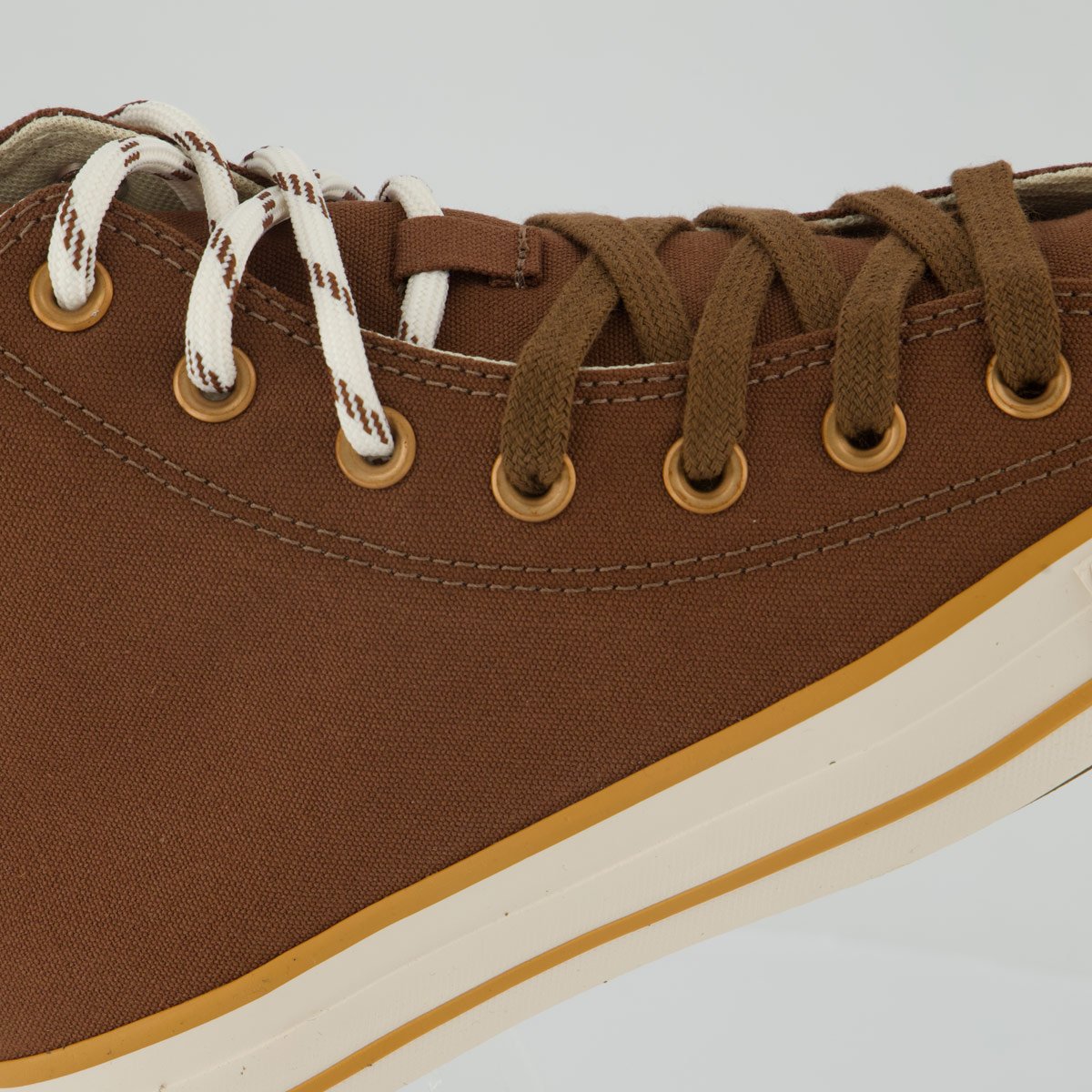 Tênis Converse All Star Chuck Taylor Cano Alto Feminino Marrom Marrom 7