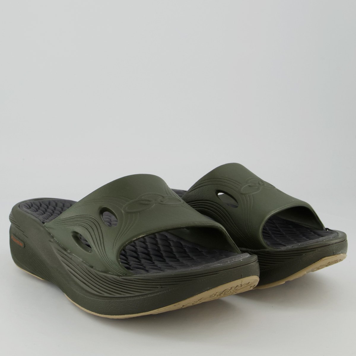 Chinelo Olympikus Pós Corre Verde Verde 3