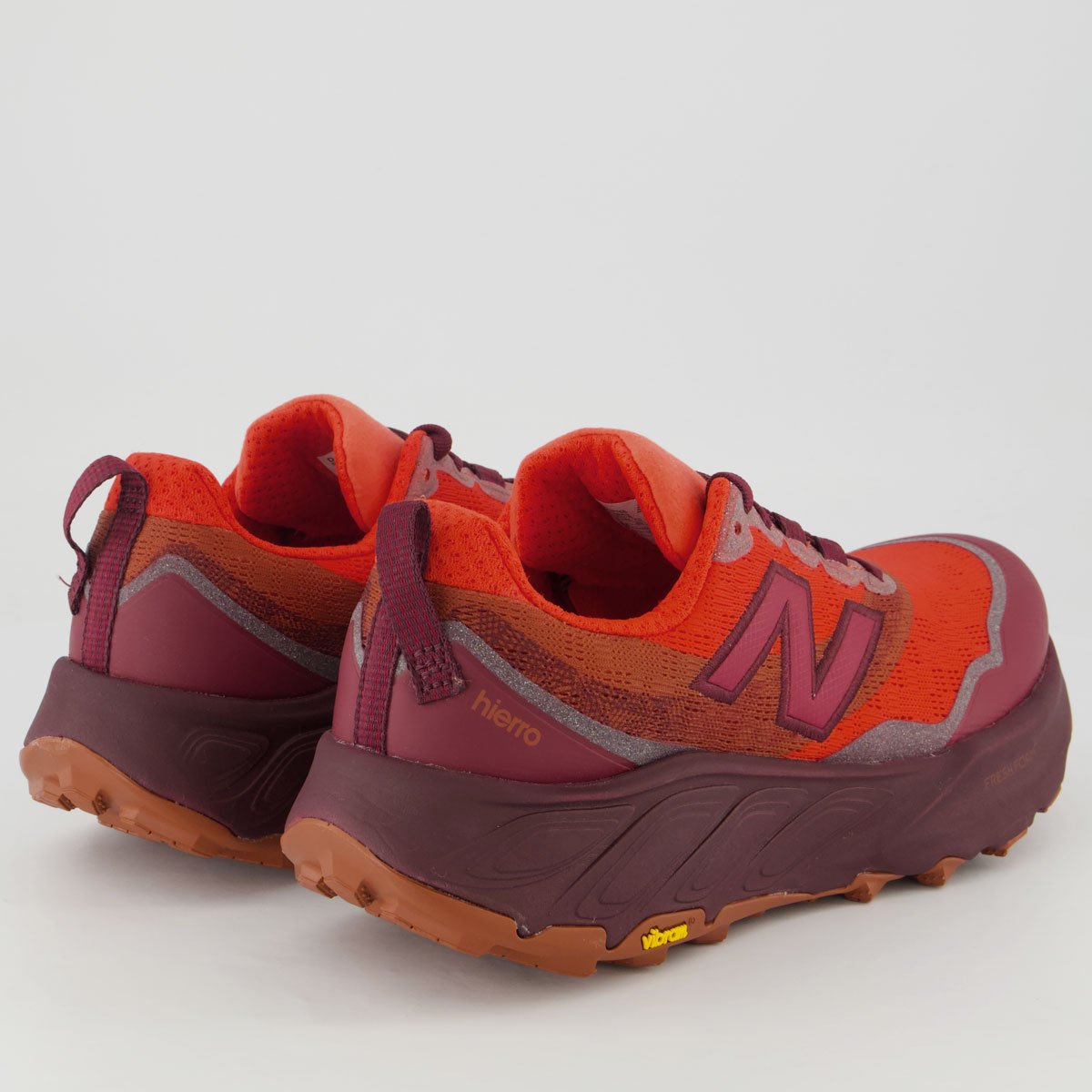 Tênis New Balance Fresh Foam X Hierro V9 Bordô e Vermelho Vermelho 3