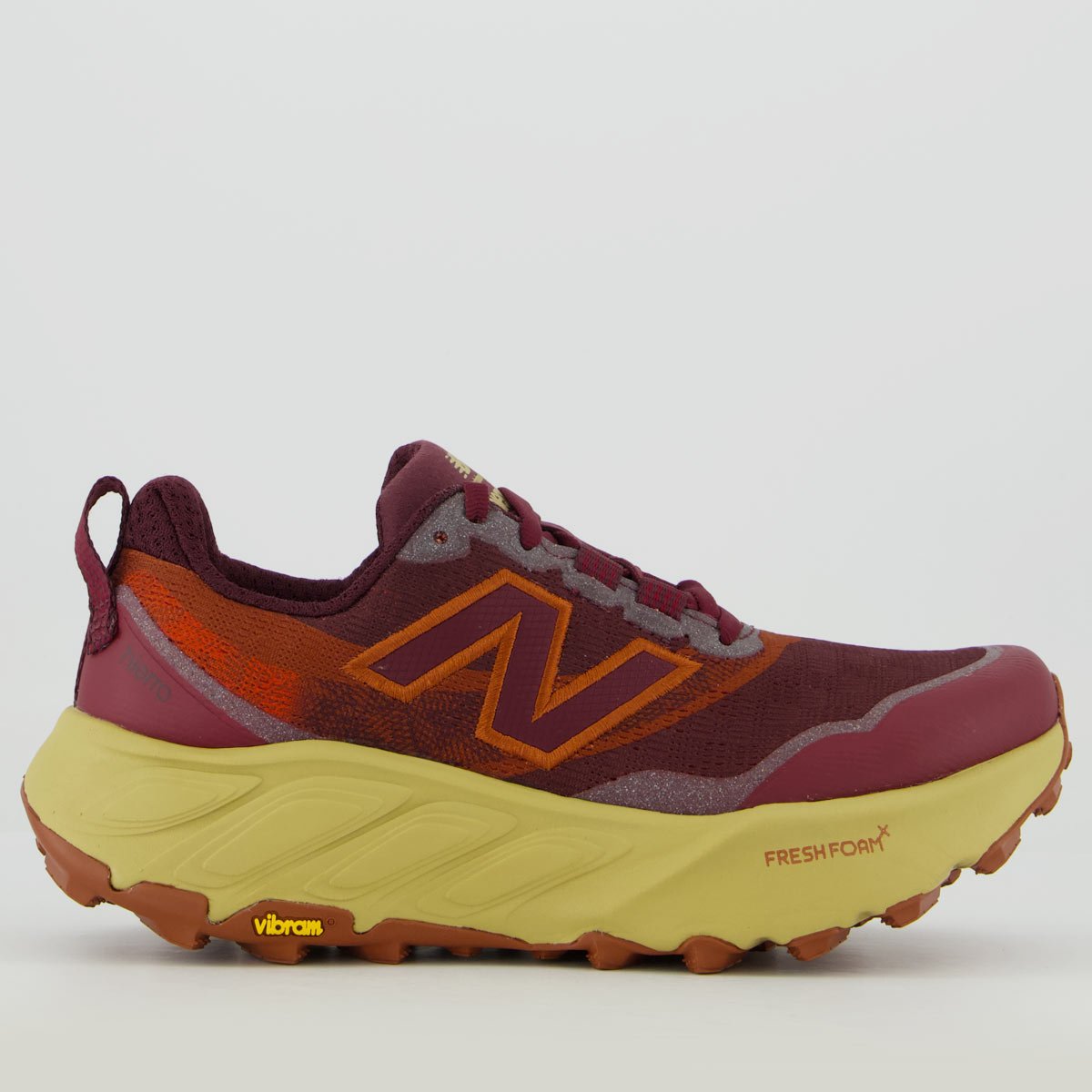 Tênis New Balance Fresh Foam X Hierro V9 Feminino Bordô