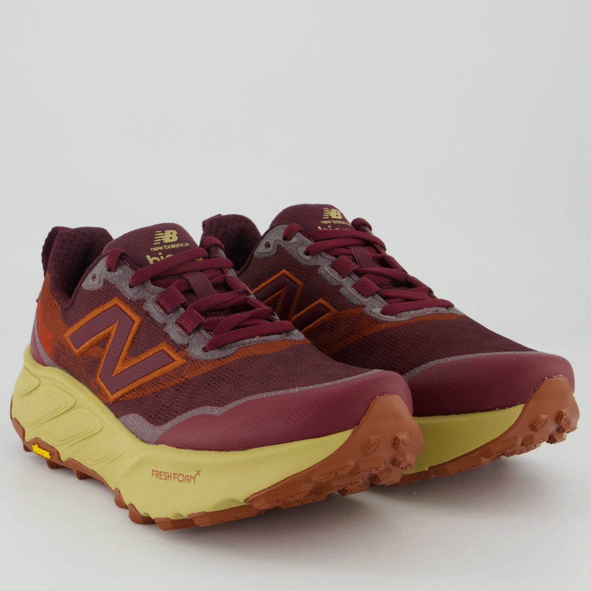 Tênis New Balance Fresh Foam X Hierro V9 Feminino Bordô Vermelho 2