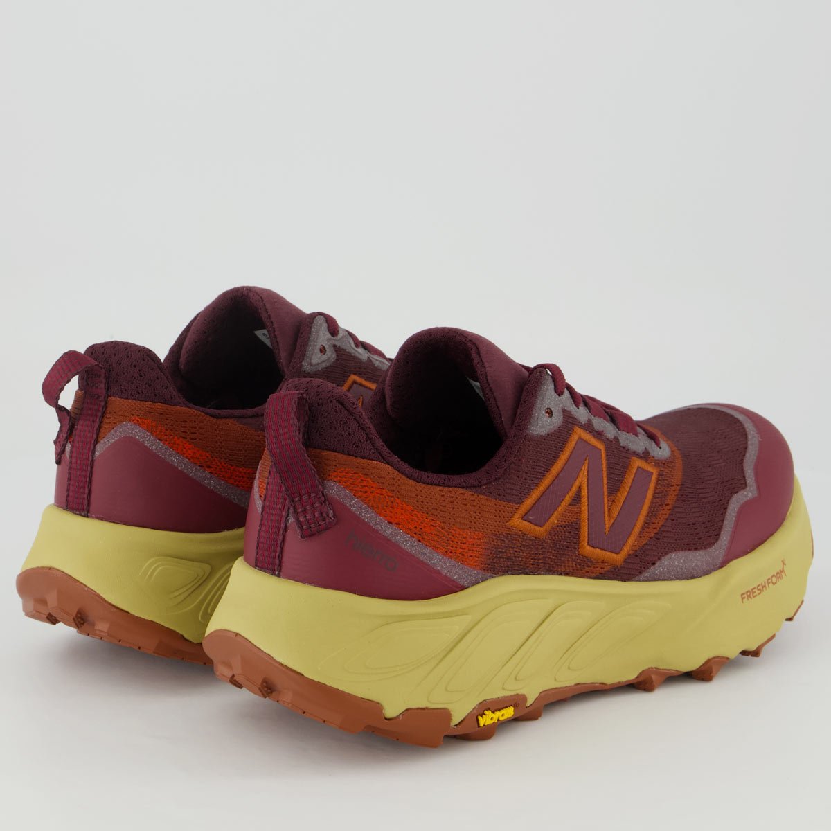 Tênis New Balance Fresh Foam X Hierro V9 Feminino Bordô Vermelho 3