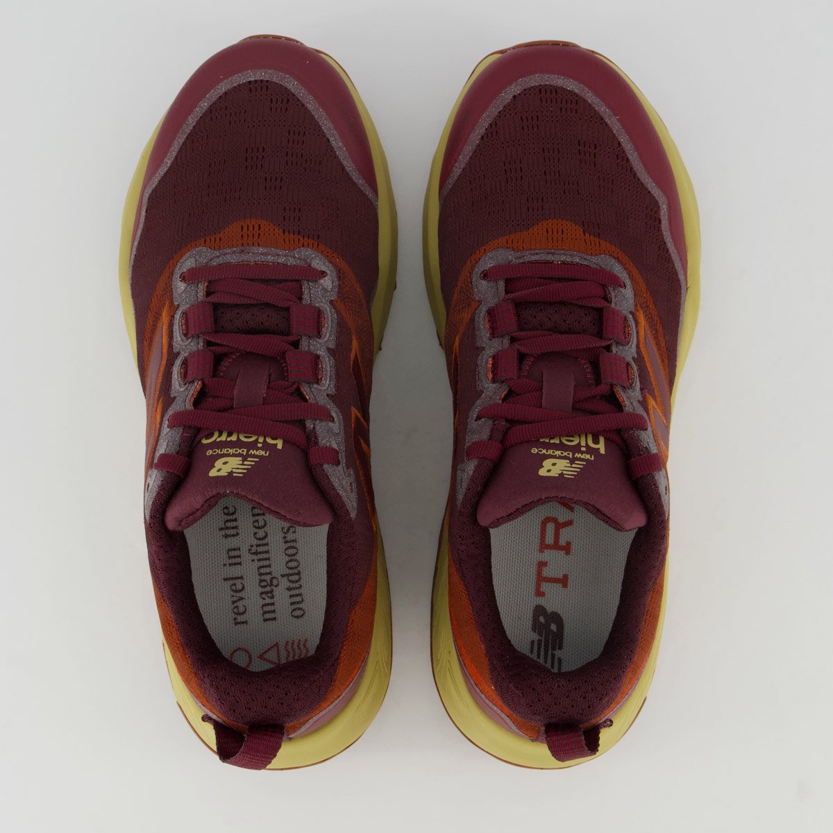 Tênis New Balance Fresh Foam X Hierro V9 Feminino Bordô Vermelho 4