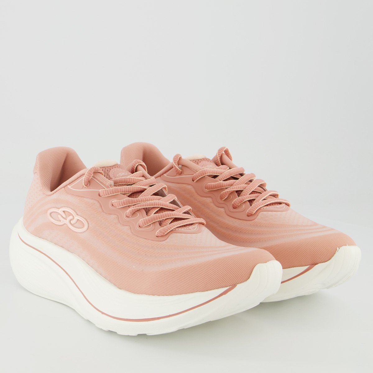 Tênis Olympikus Ambar Feminino Rosa e Branco Rosa 2