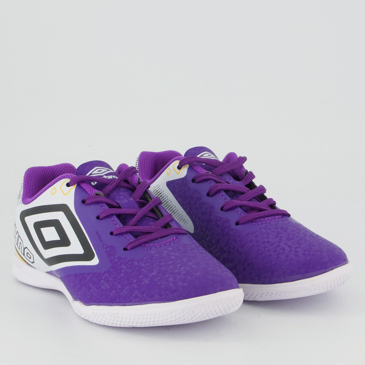 Chuteira Umbro Techno II Futsal Juvenil Roxa Roxo 2