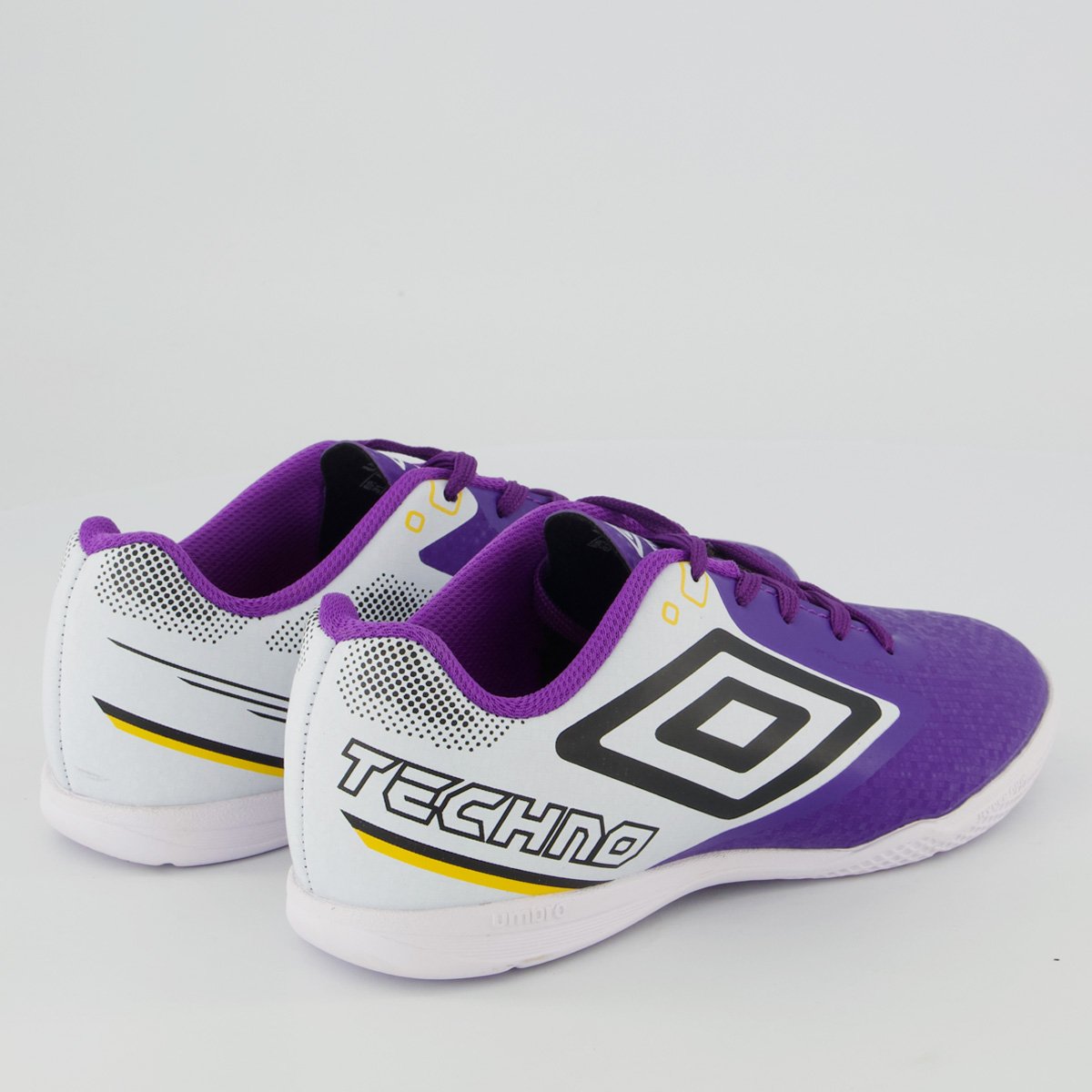 Chuteira Umbro Techno II Futsal Juvenil Roxa Roxo 3