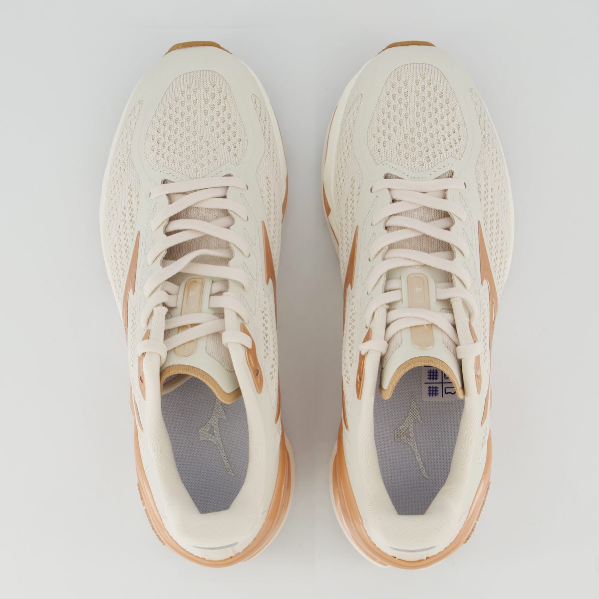 Tênis Mizuno Stratos 4 Feminino Bege Bege 4