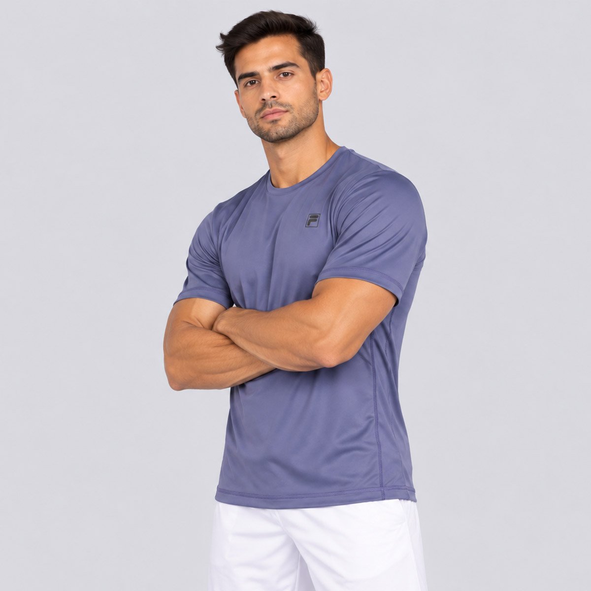 Camiseta Fila F-Box Regular Racer Roxa Roxo 2