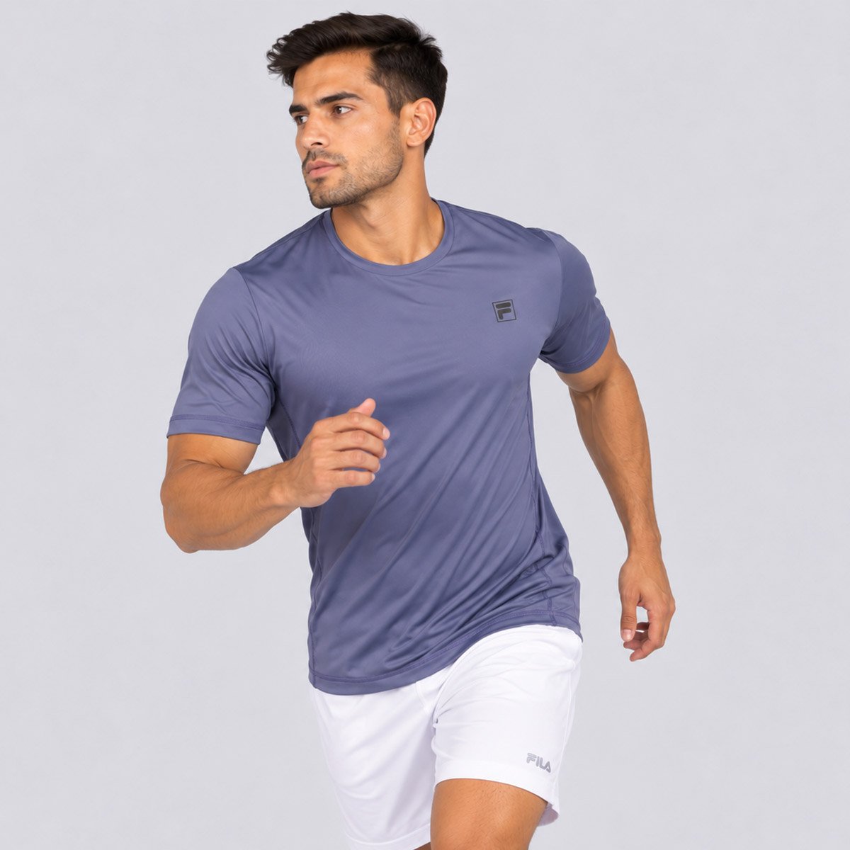 Camiseta Fila F-Box Regular Racer Roxa Roxo 3