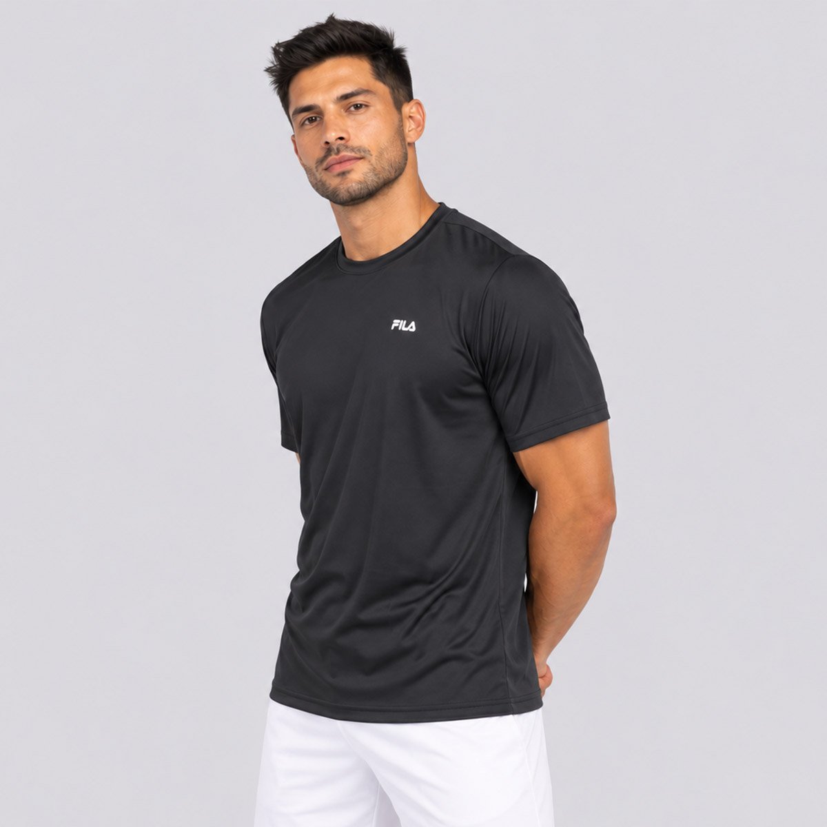 Camiseta Fila Comfort Basic Sports Preta Preto 2