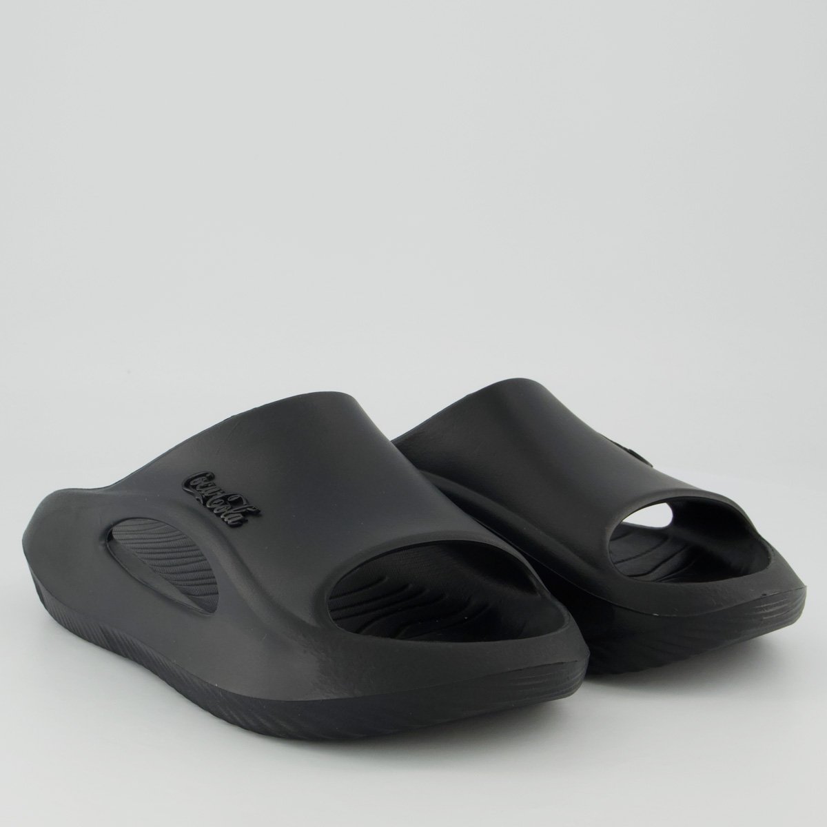 Chinelo Coca Cola Move Preto Preto 3