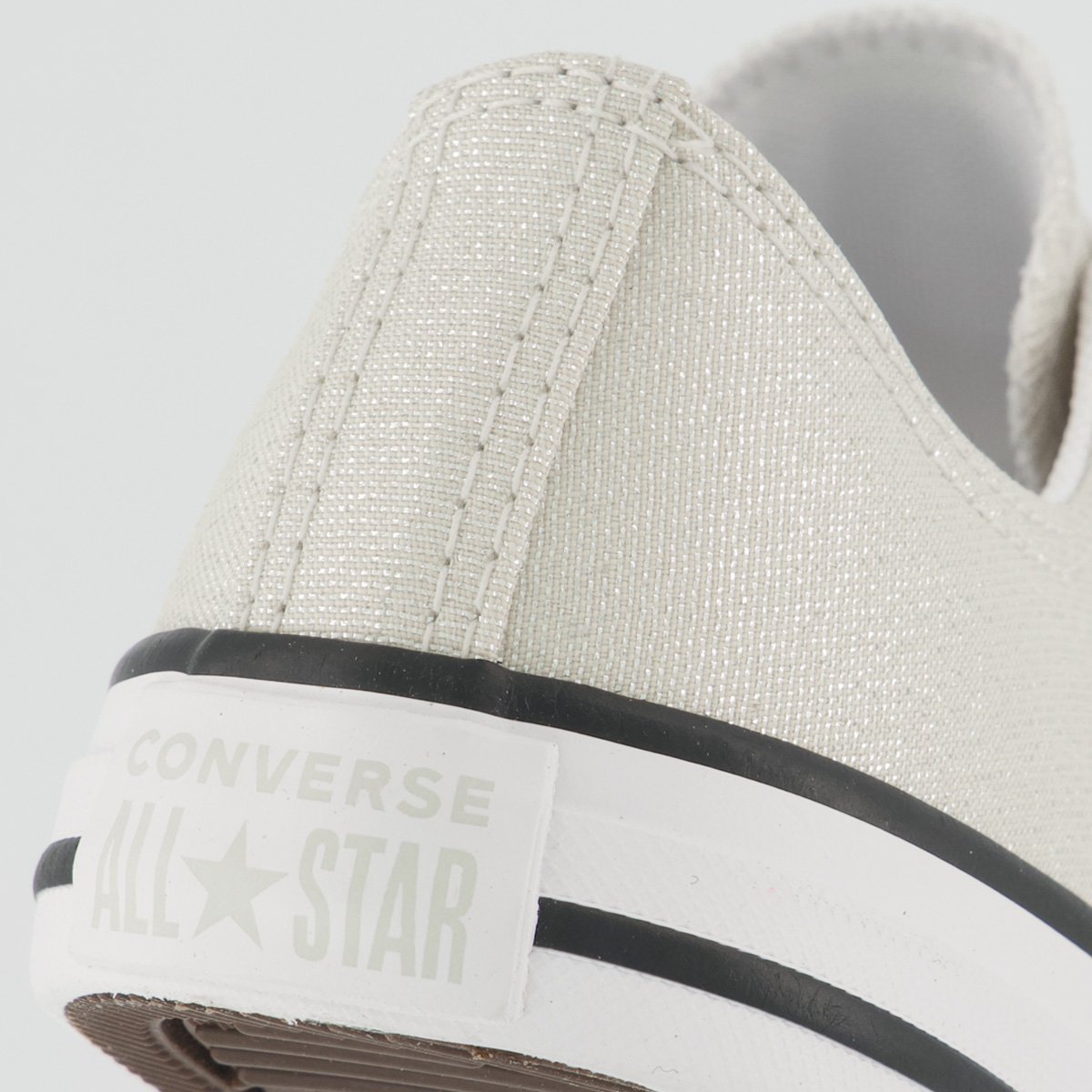 Tênis Converse All Star Chuck Taylor Side Juvenil Off White Branco 6