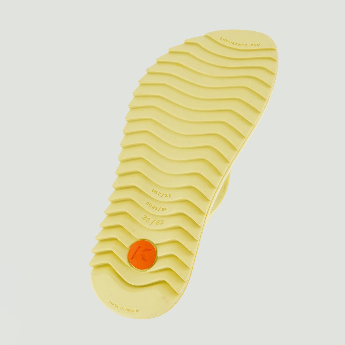 Chinelo Kenner Ibiza Candy Infantil Amarelo Amarelo 5