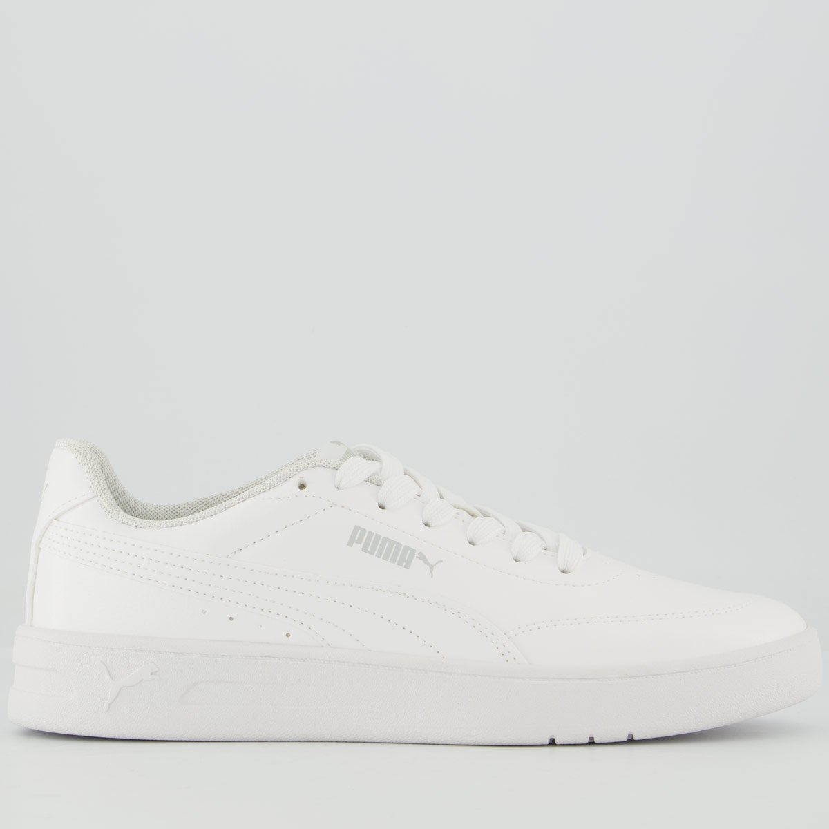 Tênis Puma Court Classic Clean BDP Branco Branco 6
