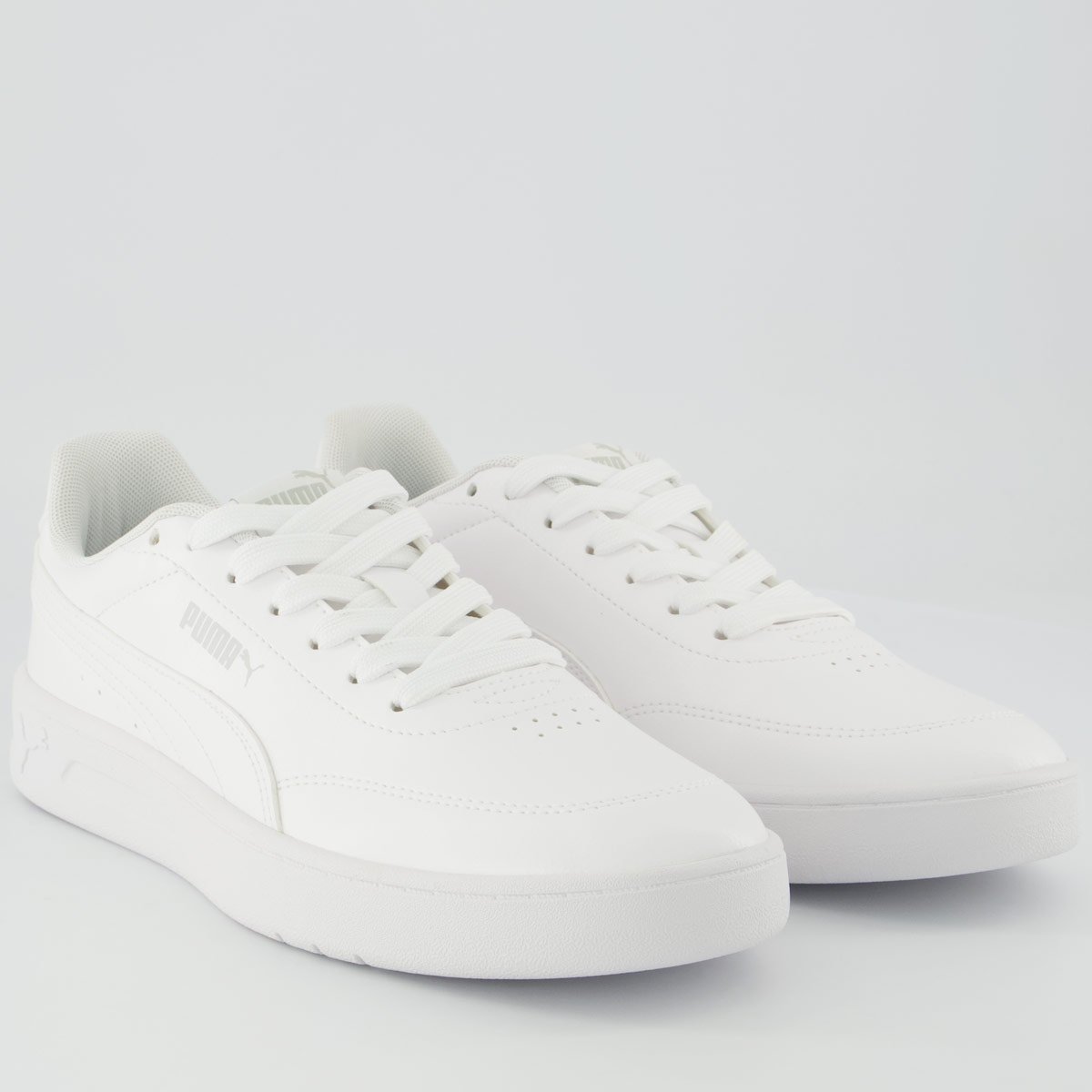 Tênis Puma Court Classic Clean BDP Branco Branco 7