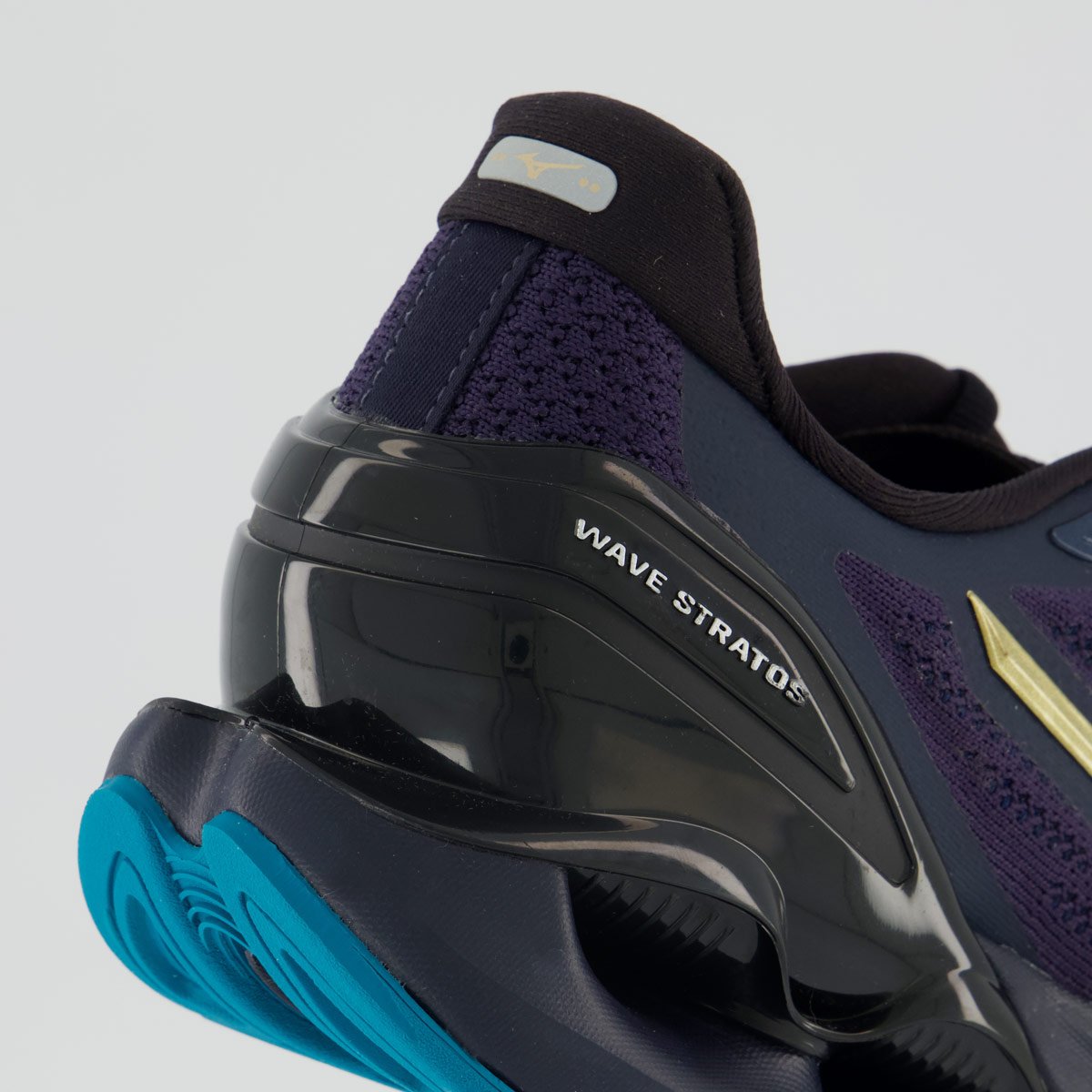 Tênis Mizuno Stratos 4 Marinho e Dourado Azul/Dourado 6