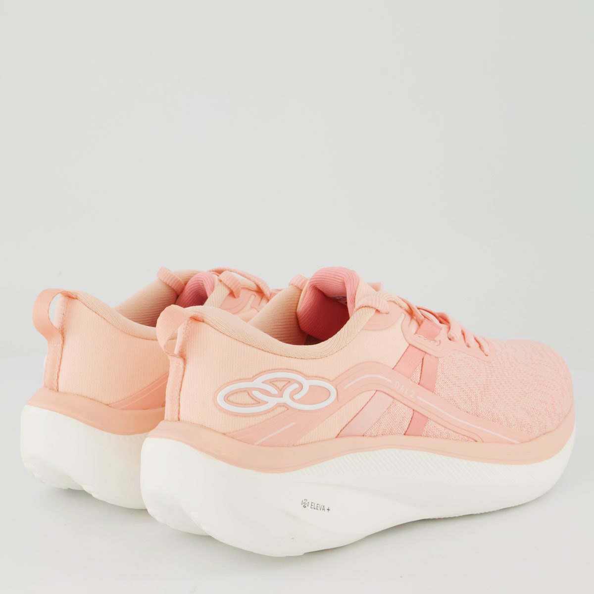 Tênis Olympikus Day 2 Feminino Rosa e Branco Rosa/Branco 3