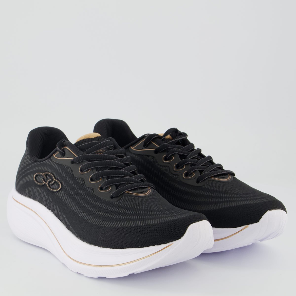 Tênis Olympikus Ambar Feminino Preto Preto 2