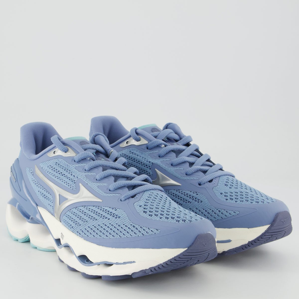 Tênis Mizuno Stratos 4 Feminino Azul Azul 2