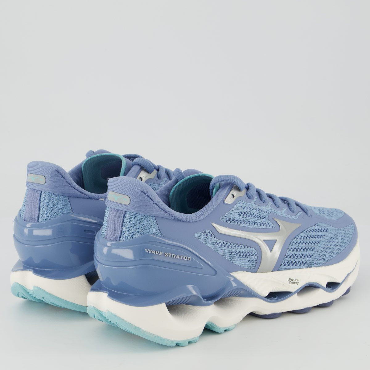 Tênis Mizuno Stratos 4 Feminino Azul Azul 3