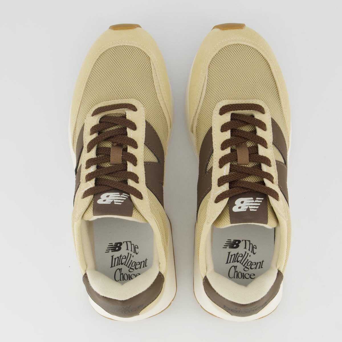 Tênis New Balance 370V1 Bege e Marrom Bege/Marrom 4
