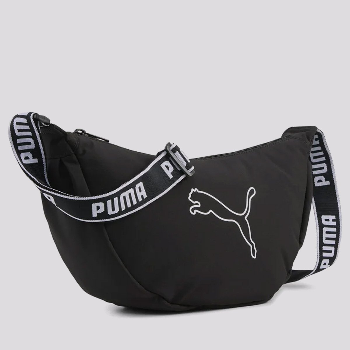 Bolsa Puma Base Half Moon Bag Preta Preto 2