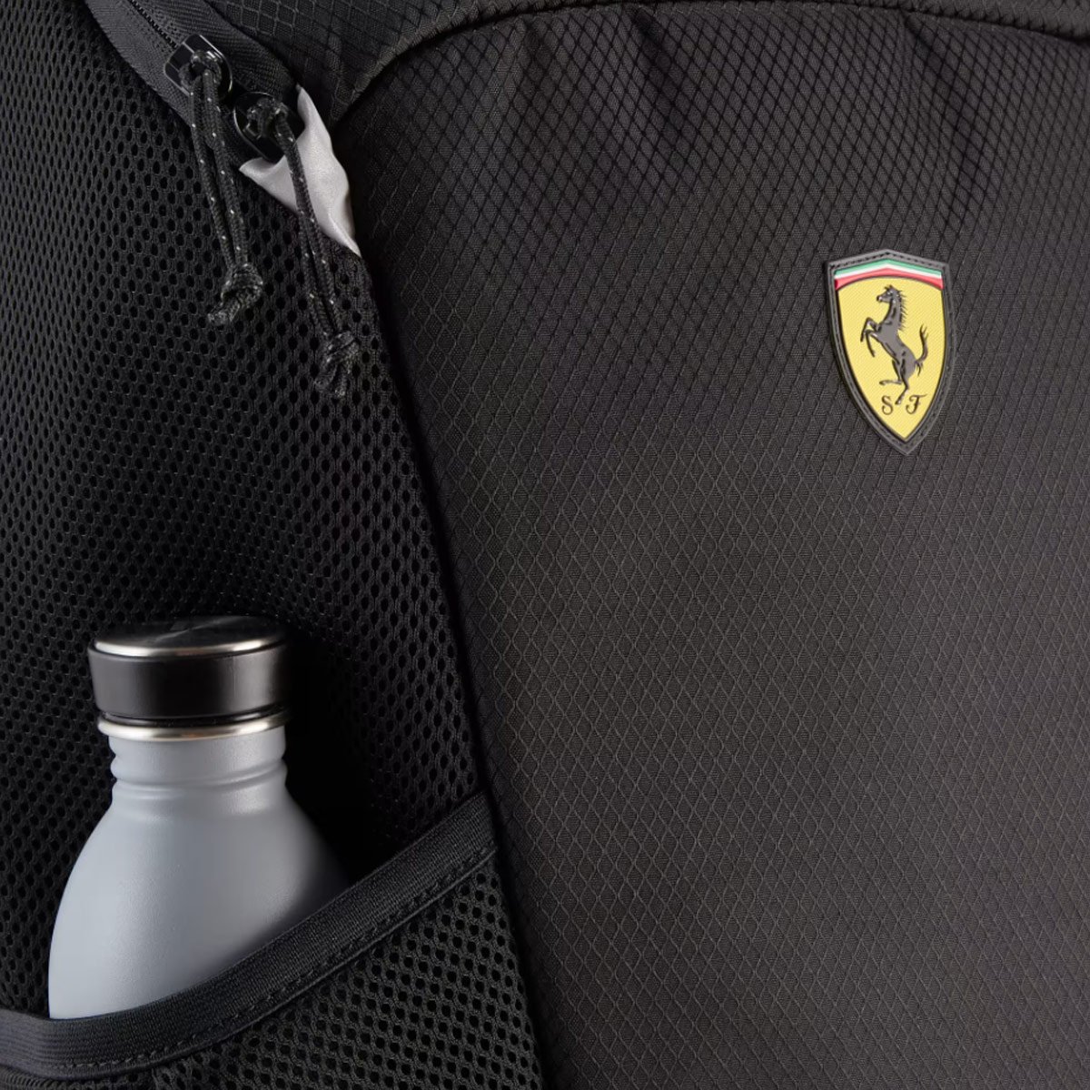 Mochila Puma Ferrari Large Backpack Preta Preto 5