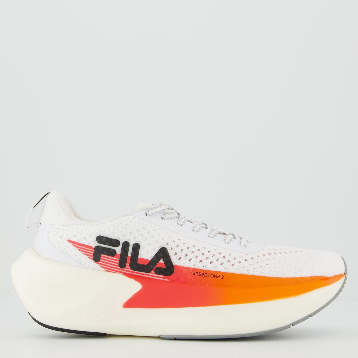 Tênis Fila Speedzone 2 Feminino Branco e Laranja