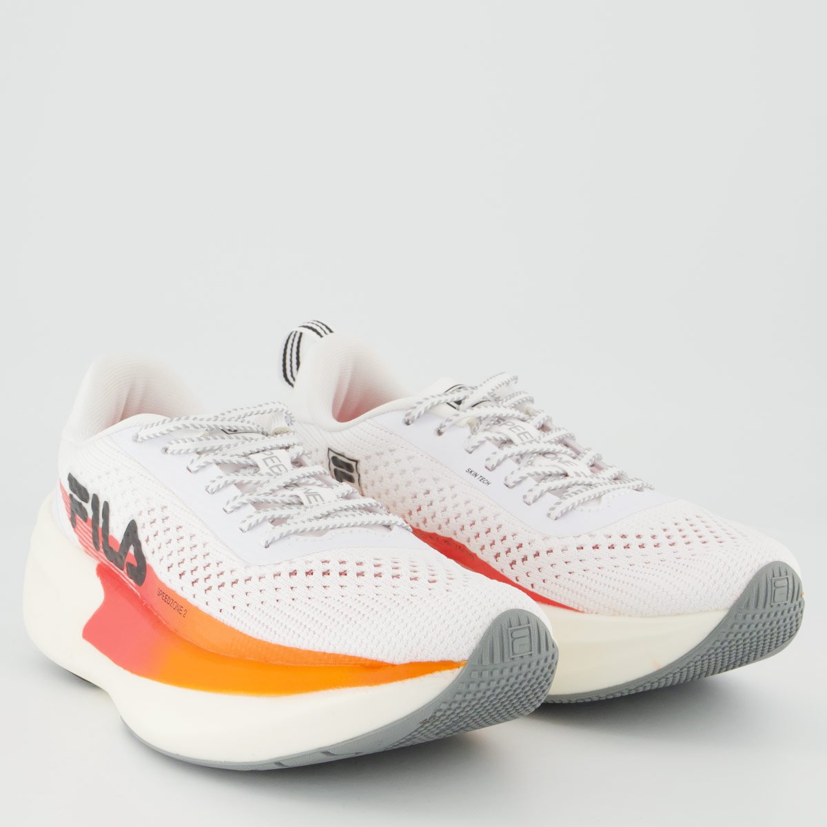 Tênis Fila Speedzone 2 Feminino Branco e Laranja Branco/Laranja 2