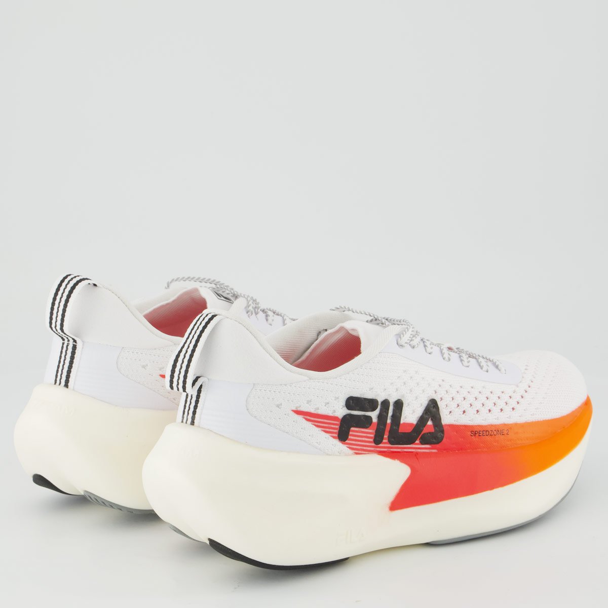 Tênis Fila Speedzone 2 Feminino Branco e Laranja Branco/Laranja 3